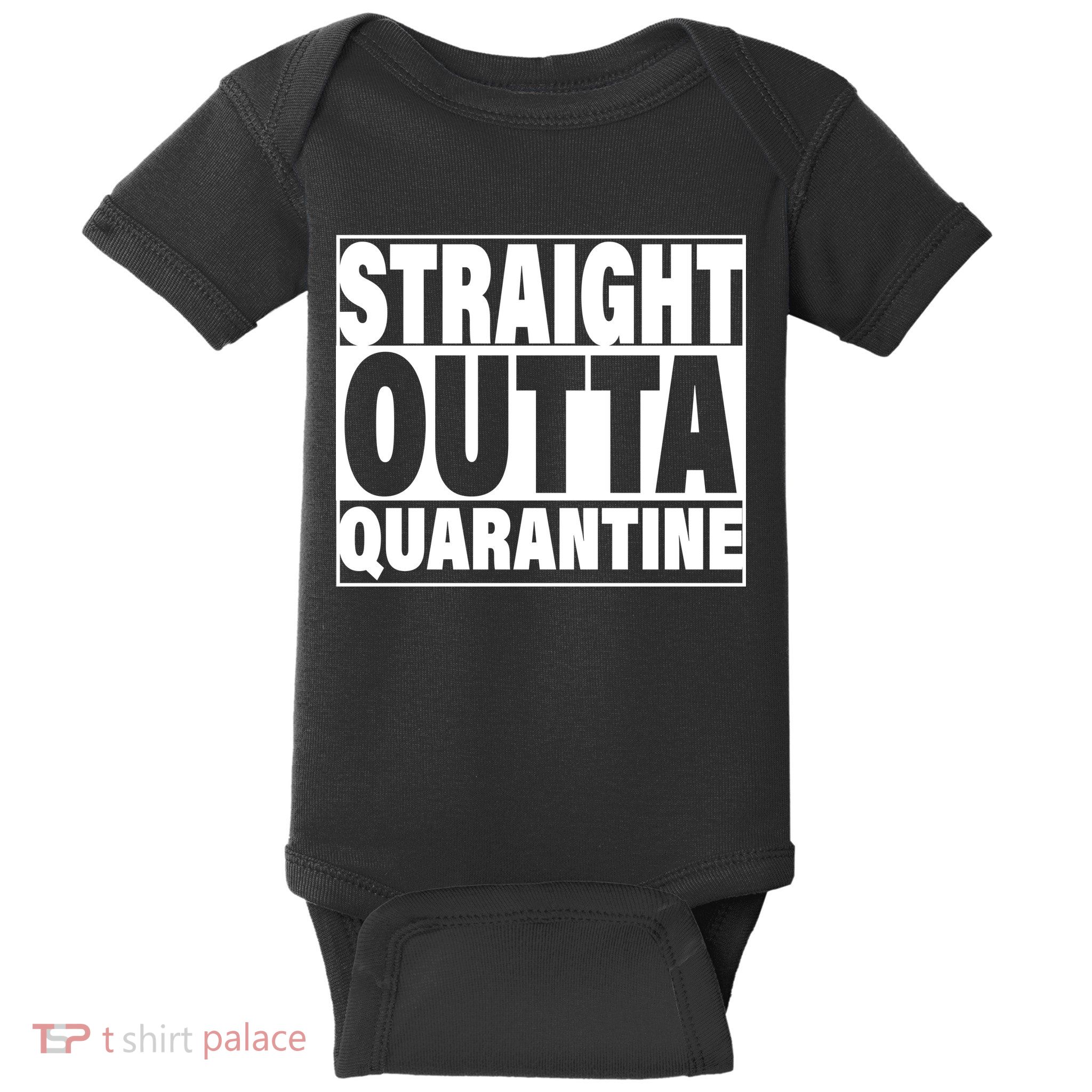 Straight Outta Quarantine Baby Bodysuit