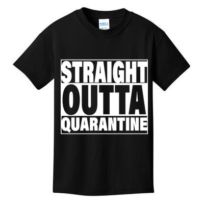 Straight Outta Quarantine Kids T-Shirt