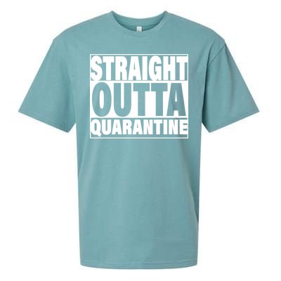 Straight Outta Quarantine Sueded Cloud Jersey T-Shirt