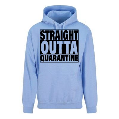 Straight Outta Quarantine Unisex Surf Hoodie