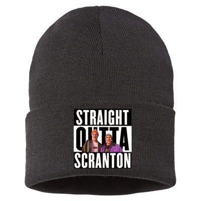 Straight Outta Scranton Sustainable Knit Beanie