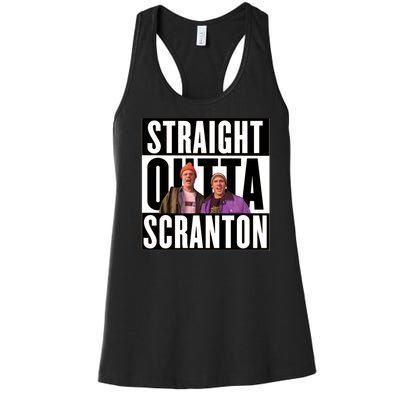 Straight Outta Scranton Women's Racerback Tank