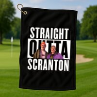 Straight Outta Scranton Golf Towel