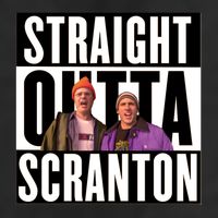 Straight Outta Scranton Golf Towel