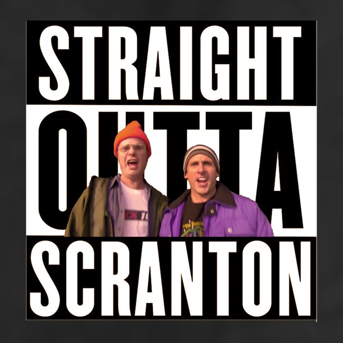 Straight Outta Scranton Golf Towel