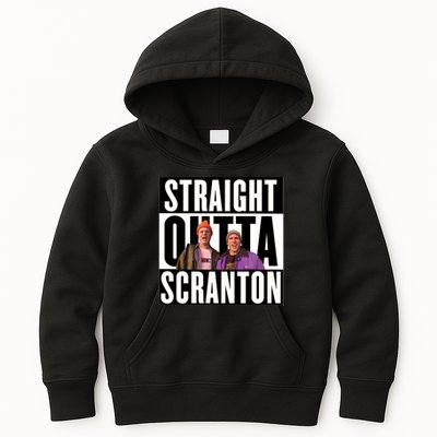 Straight Outta Scranton Kids Hoodie