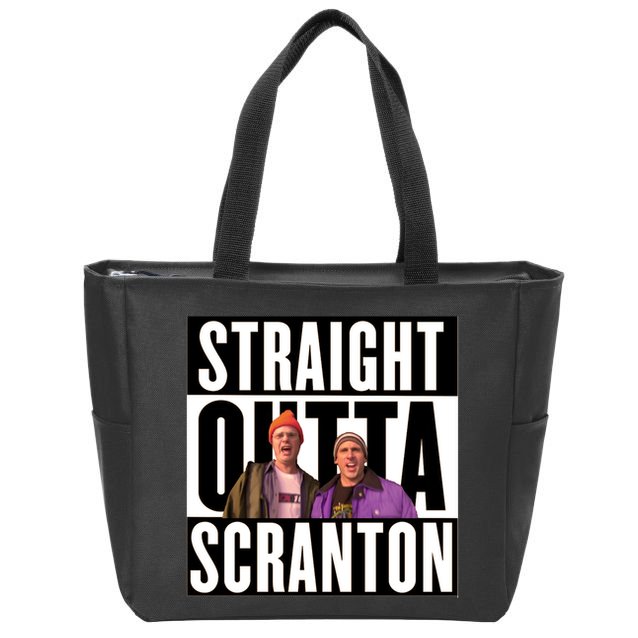 Straight Outta Scranton Zip Tote Bag