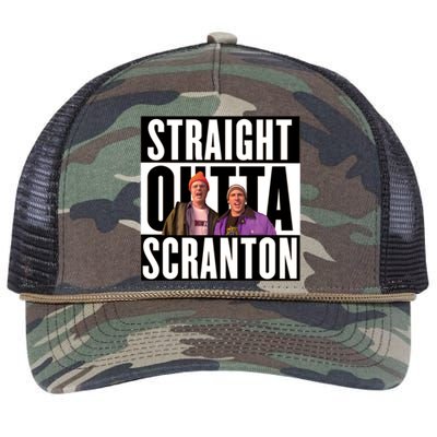 Straight Outta Scranton Retro Rope Trucker Hat Cap