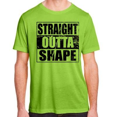 Straight Outta Shape Adult ChromaSoft Performance T-Shirt