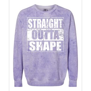 Straight Outta Shape Colorblast Crewneck Sweatshirt