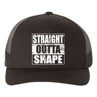 Straight Outta Shape Yupoong Adult 5-Panel Trucker Hat