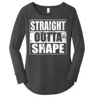 Straight Outta Shape Women's Perfect Tri Tunic Long Sleeve Shirt