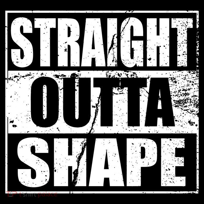 Straight Outta Shape 16 in Basic Backpack