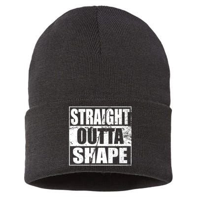 Straight Outta Shape Sustainable Knit Beanie