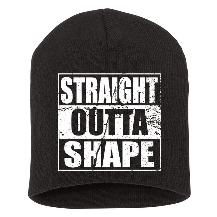 Straight Outta Shape Short Acrylic Beanie