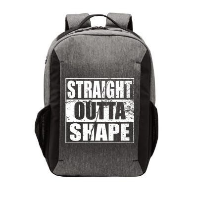 Straight Outta Shape Vector Backpack