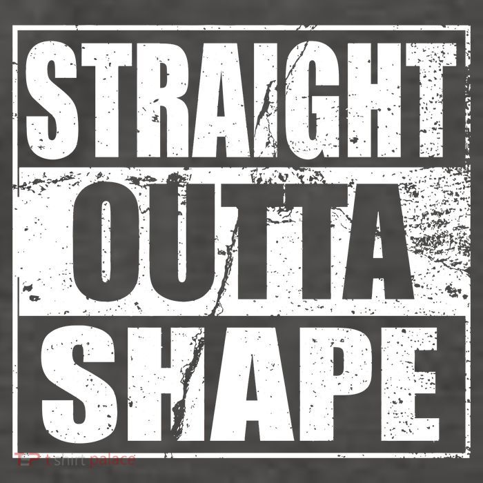 Straight Outta Shape Vector Backpack