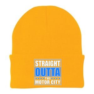 Straight Outta The Motor City Detroit, Michigan Knit Cap Winter Beanie