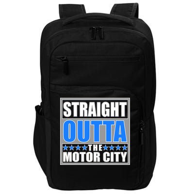 Straight Outta The Motor City Detroit, Michigan Impact Tech Backpack