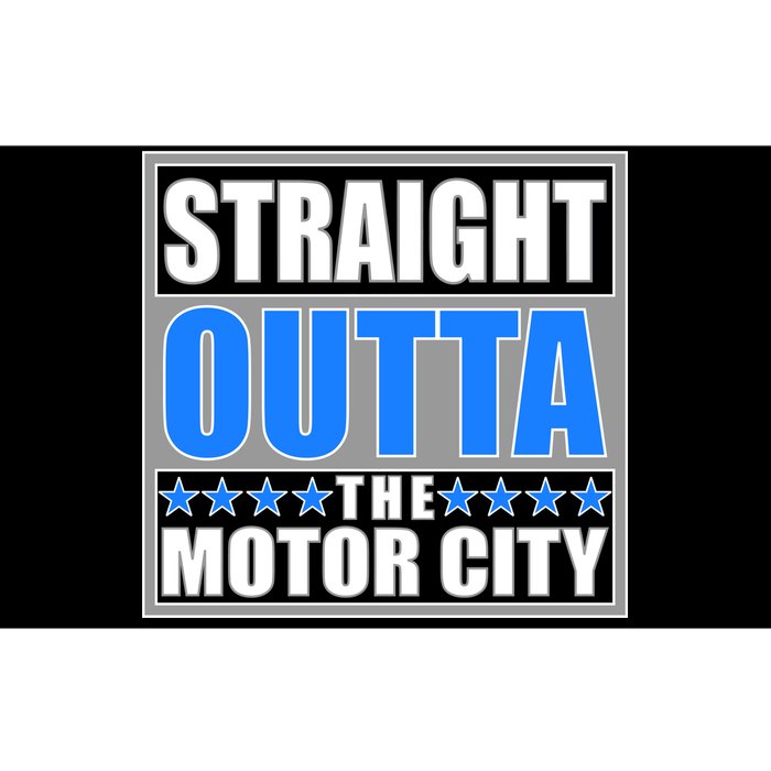 Straight Outta The Motor City Detroit, Michigan Bumper Sticker