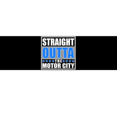 Straight Outta The Motor City Detroit, Michigan Bumper Sticker