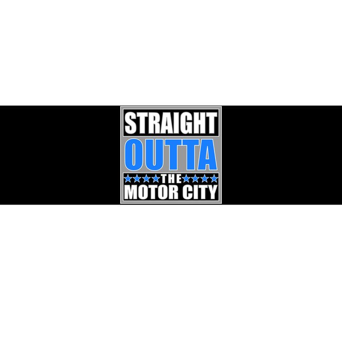 Straight Outta The Motor City Detroit, Michigan Bumper Sticker