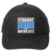 Straight Outta The Motor City Detroit, Michigan 7-Panel Snapback Hat