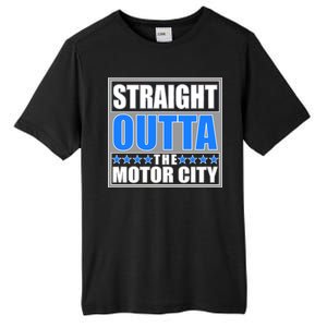 Straight Outta The Motor City Detroit, Michigan Tall Fusion ChromaSoft Performance T-Shirt