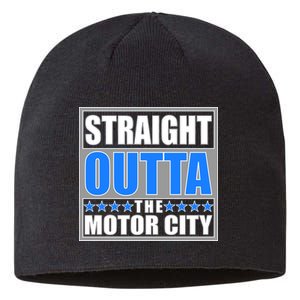 Straight Outta The Motor City Detroit, Michigan Sustainable Beanie