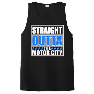 Straight Outta The Motor City Detroit, Michigan PosiCharge Competitor Tank