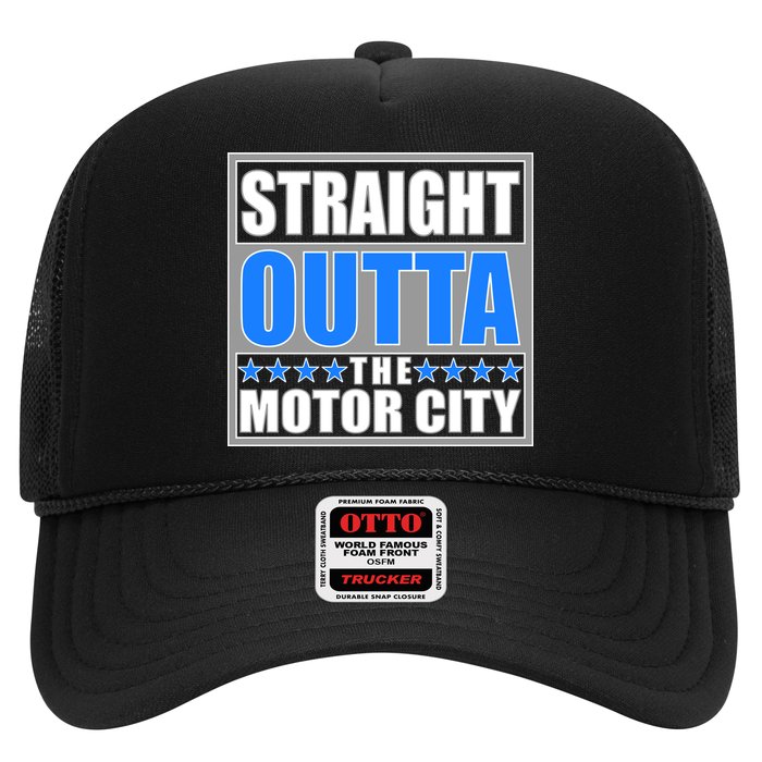 Straight Outta The Motor City Detroit, Michigan Trucker Hat