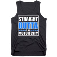 Straight Outta The Motor City Detroit, Michigan Tank Top