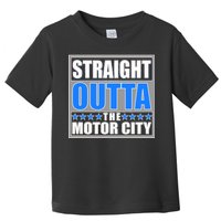 Straight Outta The Motor City Detroit, Michigan Toddler T-Shirt