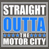 Straight Outta The Motor City Detroit, Michigan Cotton Canvas Backpack