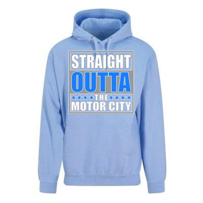 Straight Outta The Motor City Detroit, Michigan Unisex Surf Hoodie