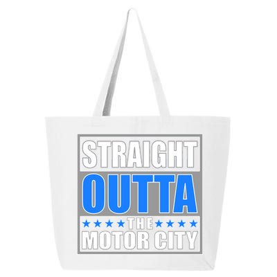 Straight Outta The Motor City Detroit, Michigan 25L Jumbo Tote