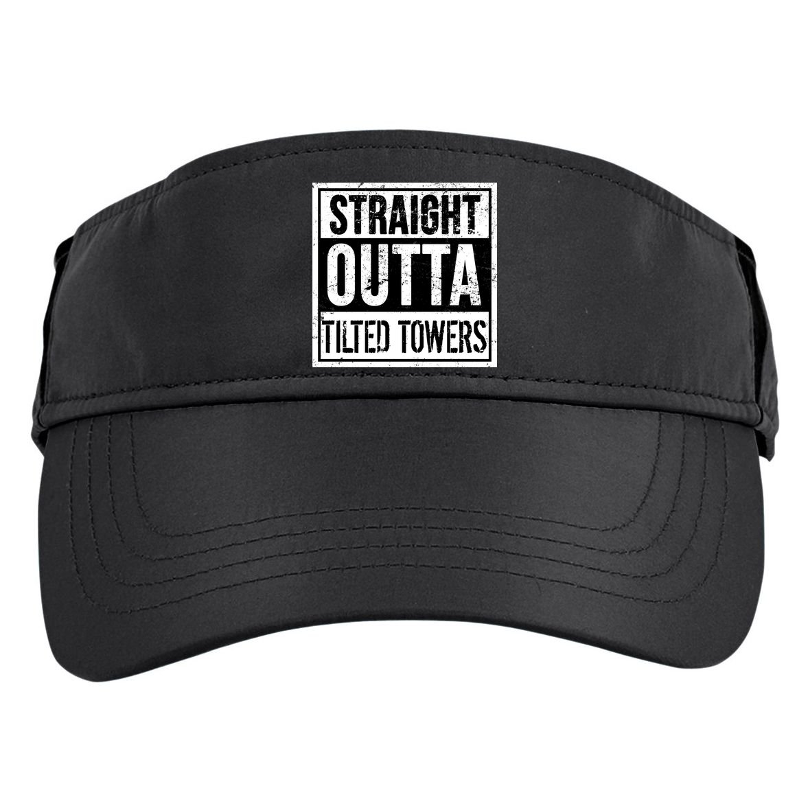 Straight Outta Tilted Towers Adult Drive Performance Visor