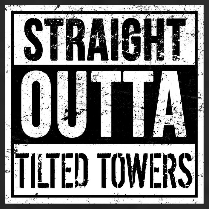 Straight Outta Tilted Towers 25L Jumbo Tote