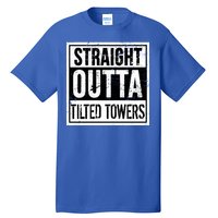 Straight Outta Tilted Towers Tall T-Shirt