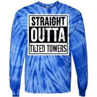 Straight Outta Tilted Towers Tie-Dye Long Sleeve Shirt