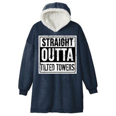 Straight Outta Tilted Towers Hooded Wearable Blanket