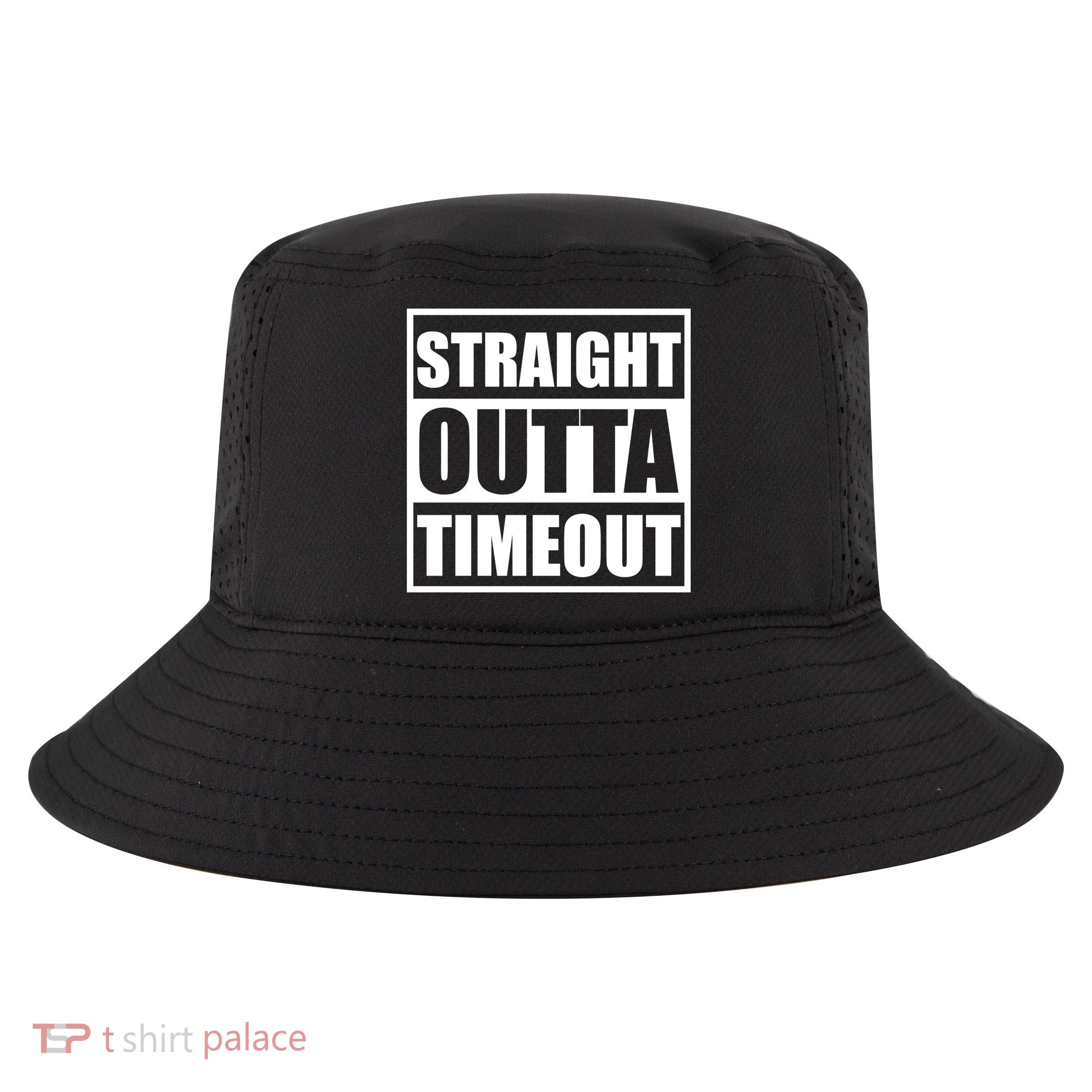 Straight Outta Timeout Cool Comfort Performance Bucket Hat