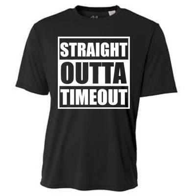 Straight Outta Timeout Cooling Performance Crew T-Shirt