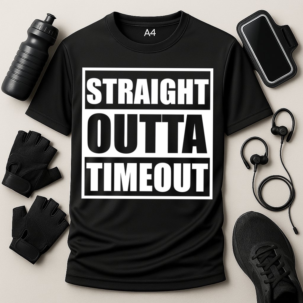 Straight Outta Timeout Performance Shirt