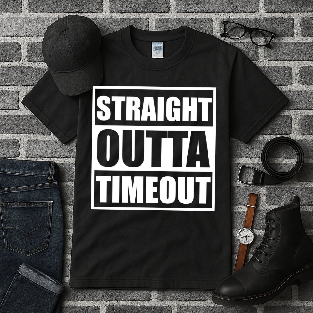 Straight Outta Timeout Tall T-Shirt