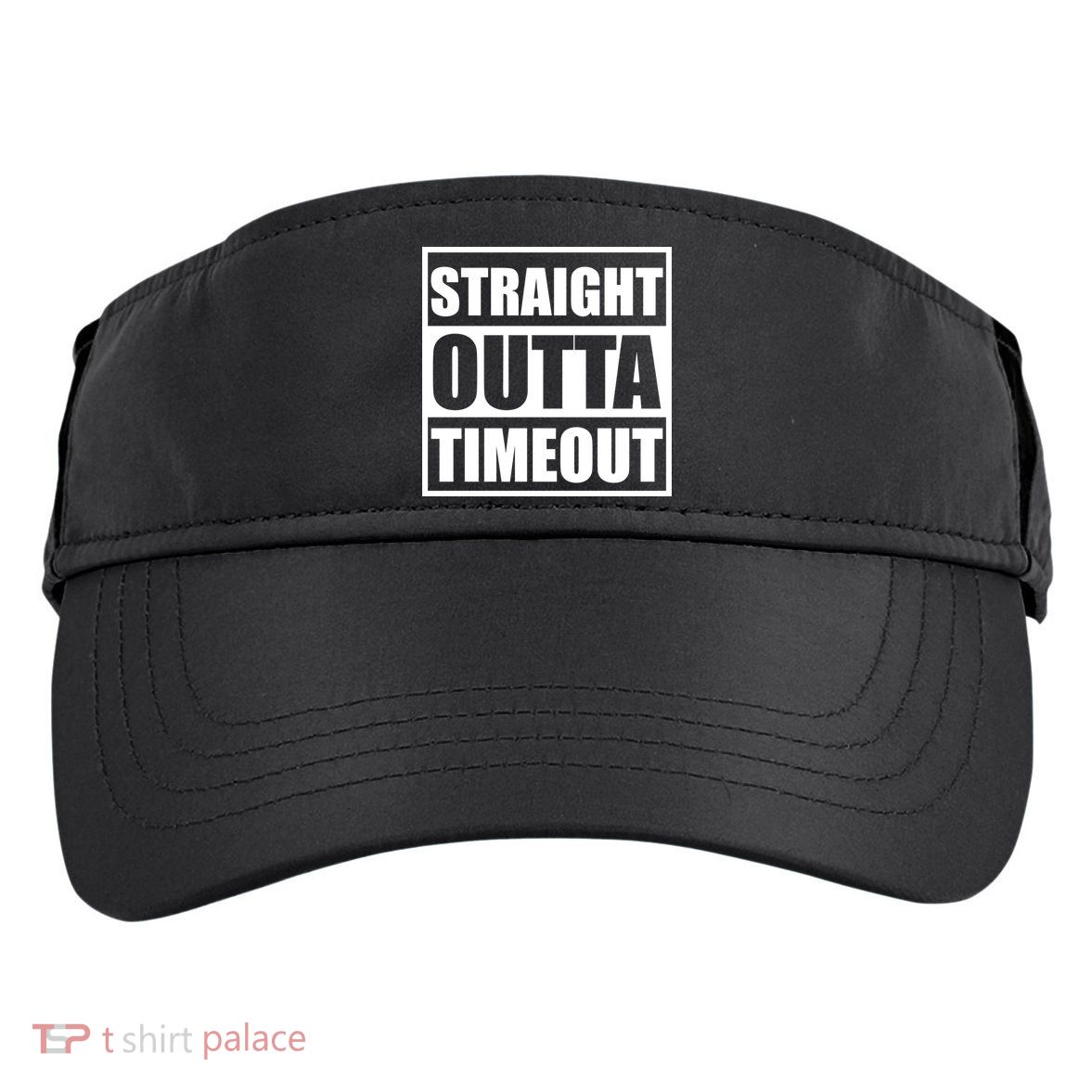Straight Outta Timeout Adult Drive Performance Visor