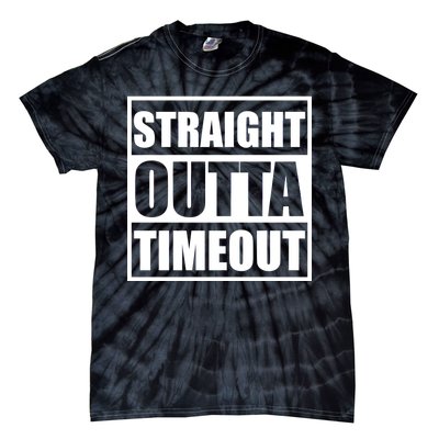 Straight Outta Timeout Tie-Dye T-Shirt