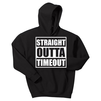 Straight Outta Timeout Kids Hoodie