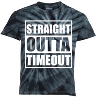 Straight Outta Timeout Kids Tie-Dye T-Shirt