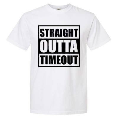 Straight Outta Timeout Garment-Dyed Heavyweight T-Shirt